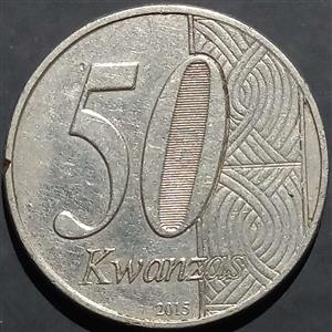 Angola 50 Kwanzas 2015 Independence