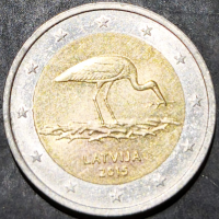 Latvia 2 Euros 2015 Commemorative