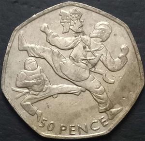 Great Britain 50 Penny 2011 