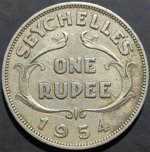 Seychelles 1 Rupee 1954~1974