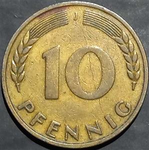 Germany 10 Pfennig 1949 