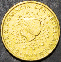 Netherlands 10 Euro Cents 1999