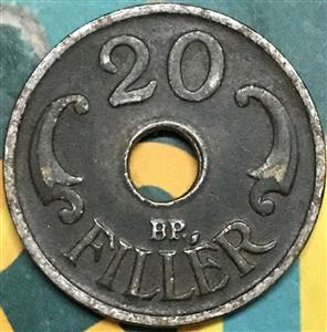 Hungary 20 Filler  1941 1944