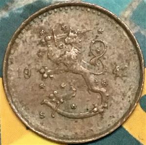 Finland 25 Pennia 1940 1943