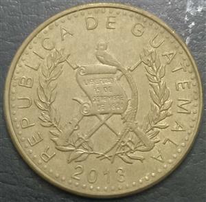 Guatemala 1 Quetzal 2013~2021
