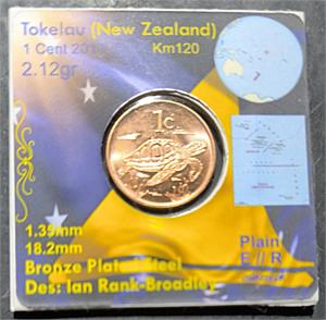 Tokelau 1 Cent 2017 