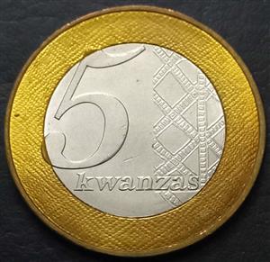 Angola 5 Kwanza 2012 