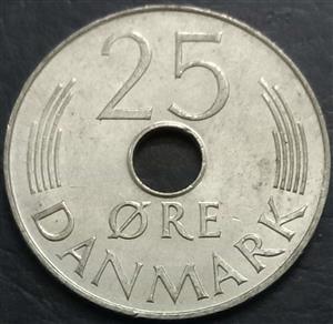 Denmark 25 Øre 1973 1978