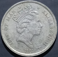 Isle of Man 10 Pence 1992~1995 AB
