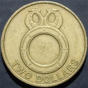 Solomon Islands 2 Dollars 2012