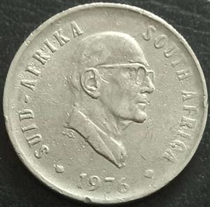 South Africa 5 Cent 1976 