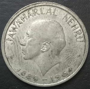 India Republic 50 Paisa 1964 