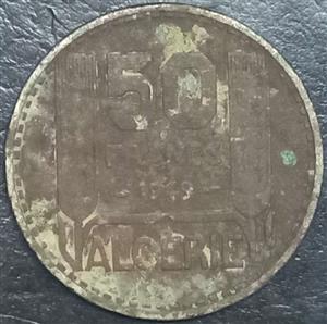 Algeria 50 Franc 1949 