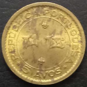 Macau 5 Avos 1967 