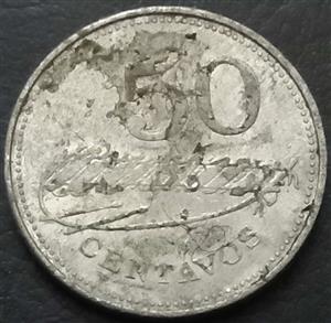 Mozambique 50 Centavo 1980 1982