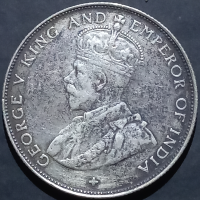 Malaysia 50 Cents 1920 1921