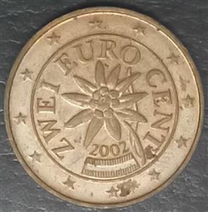 Austria 2 Euro Cent 2002 2024