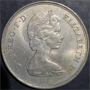 Great Britain 25 New Pence 1981