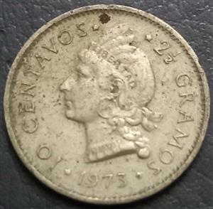Dominican Republic 10 Centavo 1967 1975