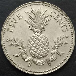 Bahamas 5 Cent 1974 2006