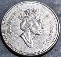 Canada 10 Cents 1992