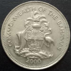 Bahamas 25 Cent 1991 2005