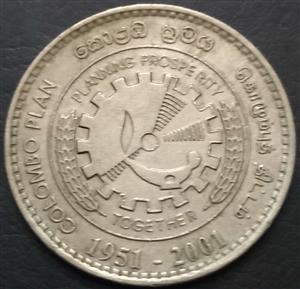 Sri Lanka 2 Rupee 2001 