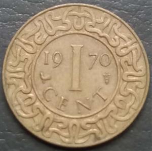Suriname 1 Cent 1962 1972