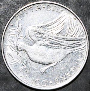 Vatican 100 Lire 1970~1977
