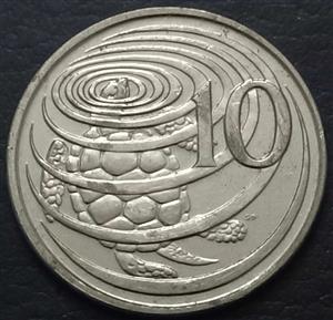 Cayman Islands 10 Cent 1999 2017