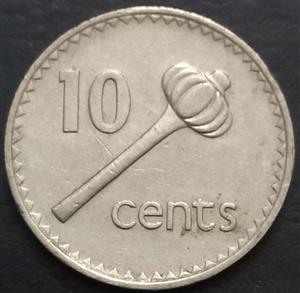 Fiji 10 Cent 1986 1987