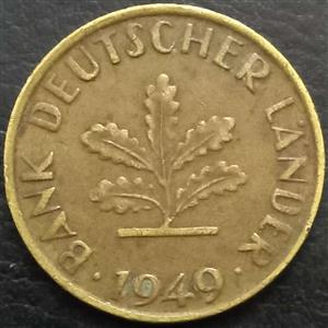 Germany 10 Pfennig 1949 