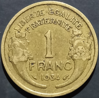 France 1 Franc 1931 1941