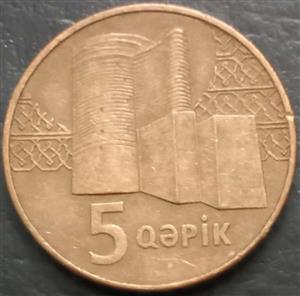 Azerbaijan 5 Qapik 2006 