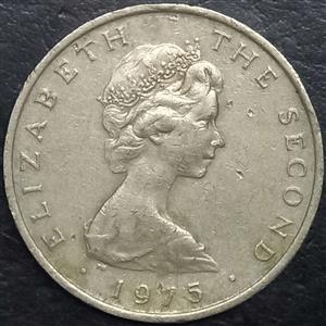 Isle of Man 10 New Penny 1971 1975