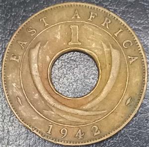 East Africa 1 Cent 1942 Tower