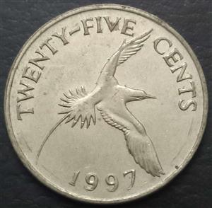 Bermuda 25 Cent 1986 1997