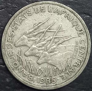 Central African States 50 Franc 1976 2003