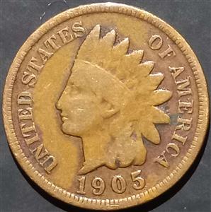 USA 1 Cent 1865 1909