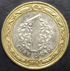Turkey 1 Lira 2009-2022
