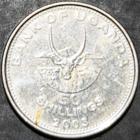 Uganda 50 Shillings 1998 2012