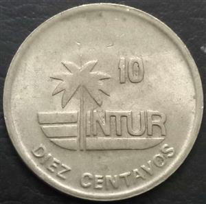 Cuba 10 Centavo 1989 