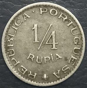 Portuguese India ¼ Rupia 1947-1952