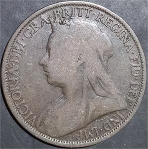 Great Britain 1 Penny 1895 1901