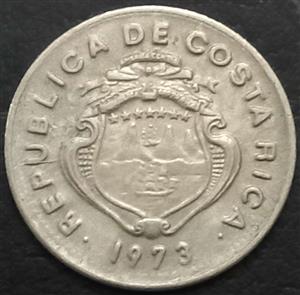 Costa Rica 5 Centimos 1972~1976 