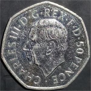 Great Britain 50 Pence 2022