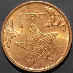 Bahamas 1 Cent 2014 2015