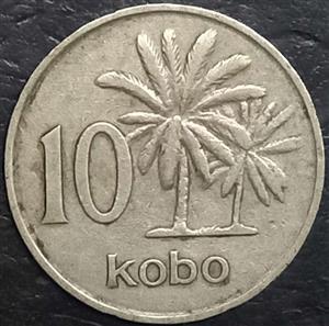 Nigeria 10 Kobo 1973 1976
