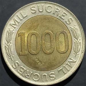 Ecuador 1000 Sucres 1997 