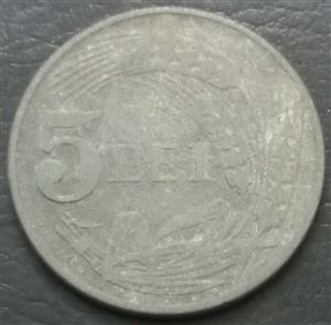 Romania 5 Lei 1942 